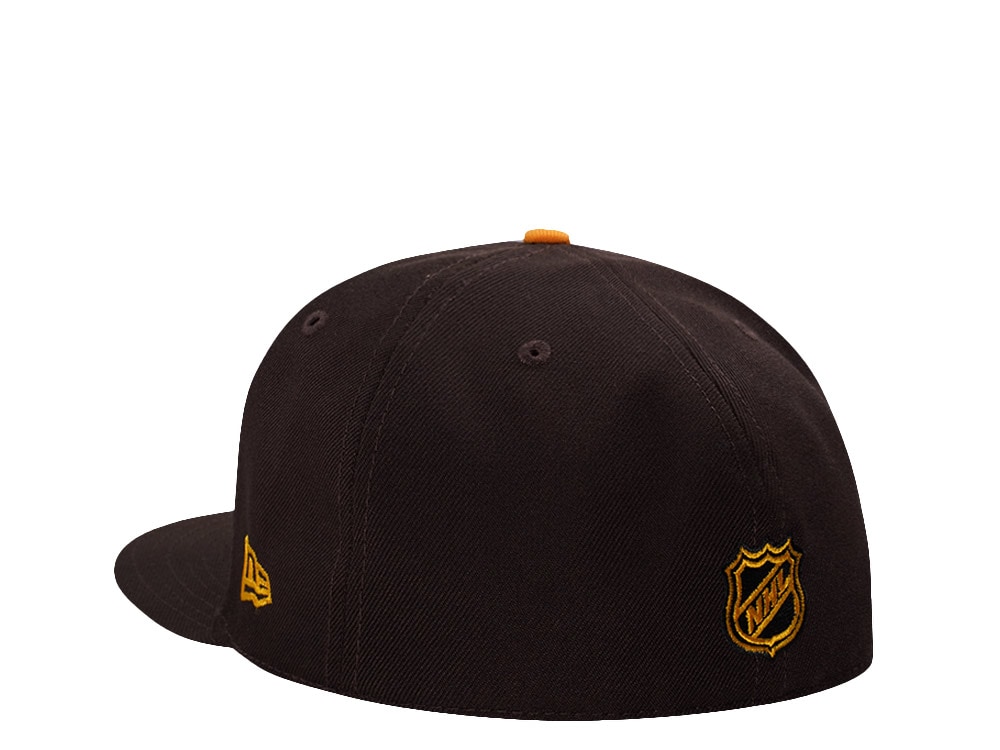 New Era Boston Bruins 50th Anniversary Burnt Wood Prime Edition 59Fifty Fitted Gorra