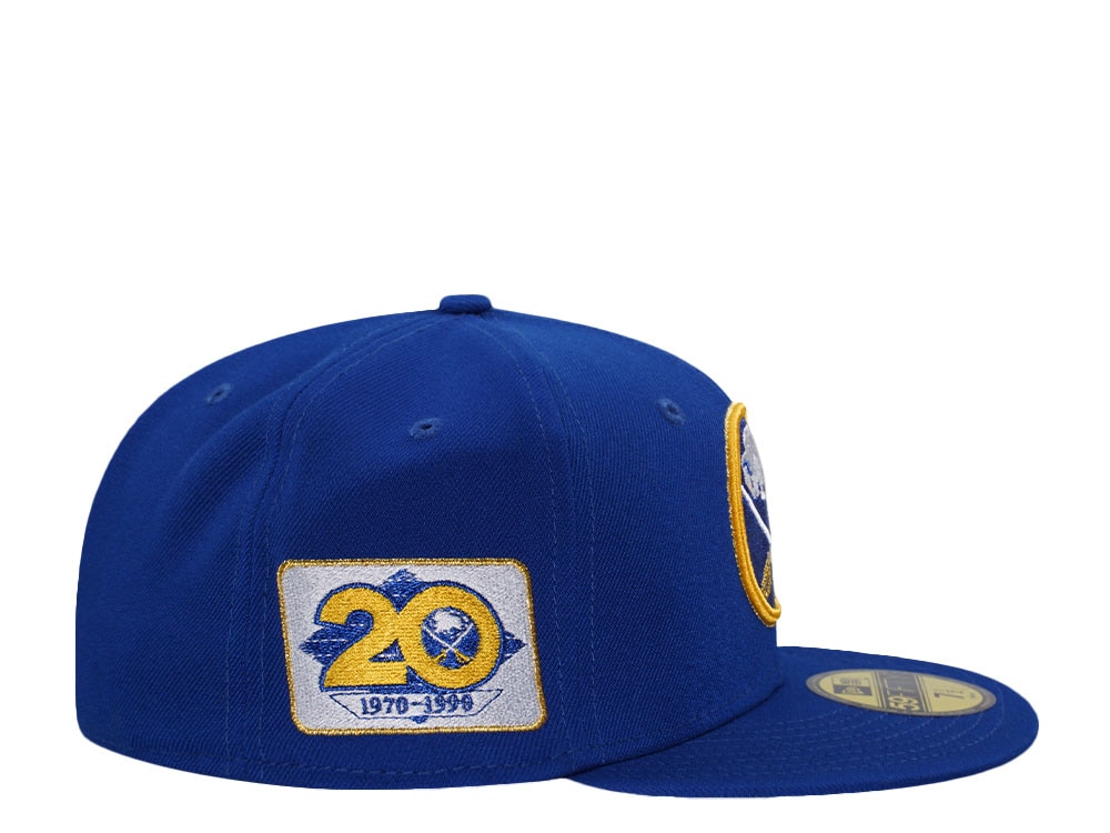 New Era Buffalo Sabres 20th Anniversary Blue Prime Edition 59Fifty Fitted Gorra