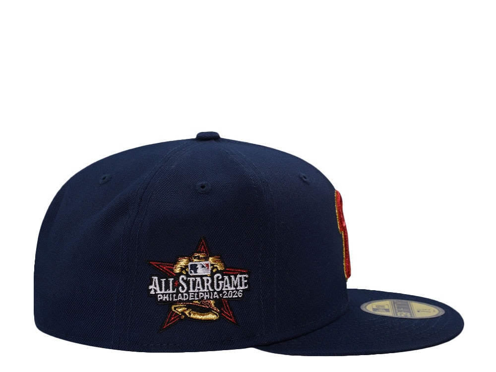 New Era Philadelphia Phillies All Star Game 2026 Navy Prime Edition 59Fifty Fitted Gorra