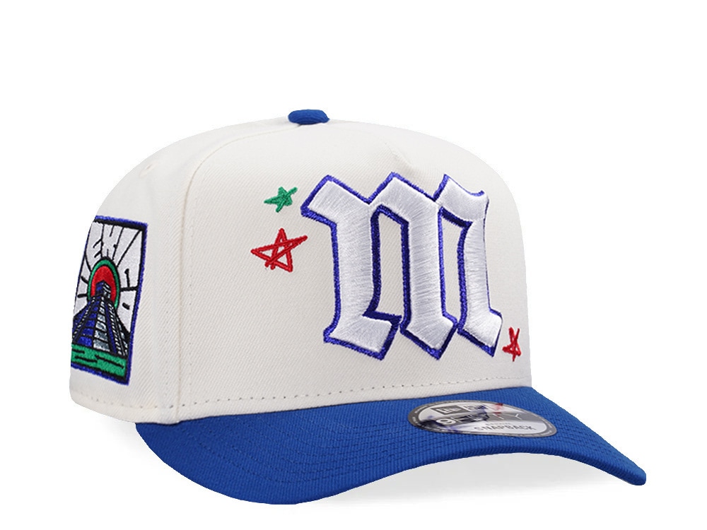 New Era None Mexico Chrome Two Tone Edition 9Fifty A Frame Snapback Gorra