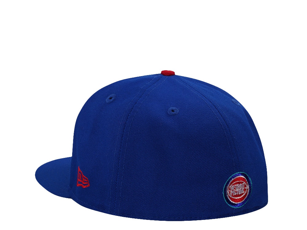 New Era Detroit Pistons 50th Anniversary Blue Prime Edition 59Fifty Fitted Gorra