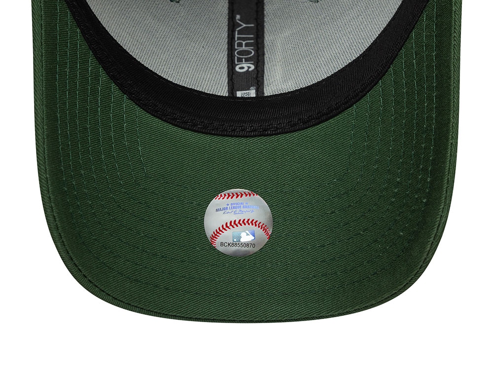 New Era Los Angeles Dodgers League Essential Dark Green Edition 9Forty Strapback Gorra