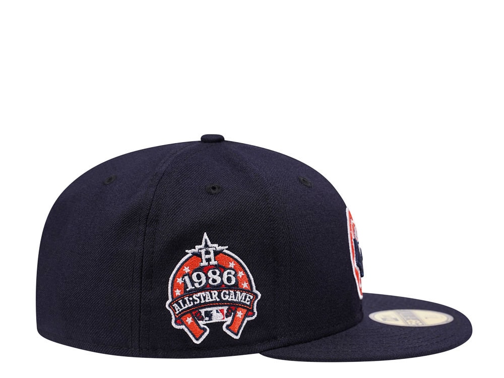 New Era Houston Astros All Star Game 1986 Navy Edition 59Fifty Fitted Gorra