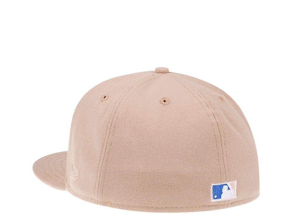 New Era Colorado Rockies 25th Anniversary Sand Peach Edition 59Fifty Fitted Gorra