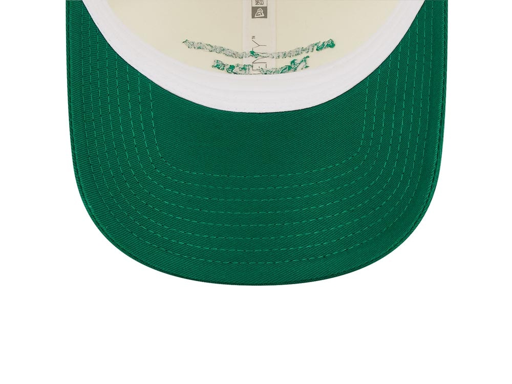 New Era Est. 1920 Contrast Stone Green Two Tone 9Twenty Strapback Gorra