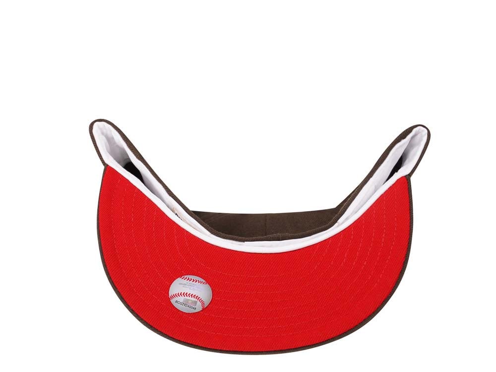 New Era St. Louis Cardinals World Series 1967 Coffee Red Edition 59Fifty Fitted Gorra