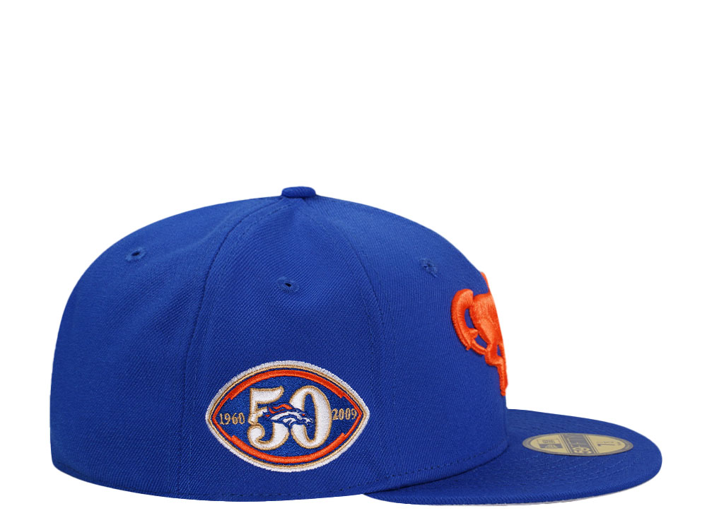 New Era Denver Broncos 50th Anniversary Vintage Edition 59Fifty Fitted Gorra