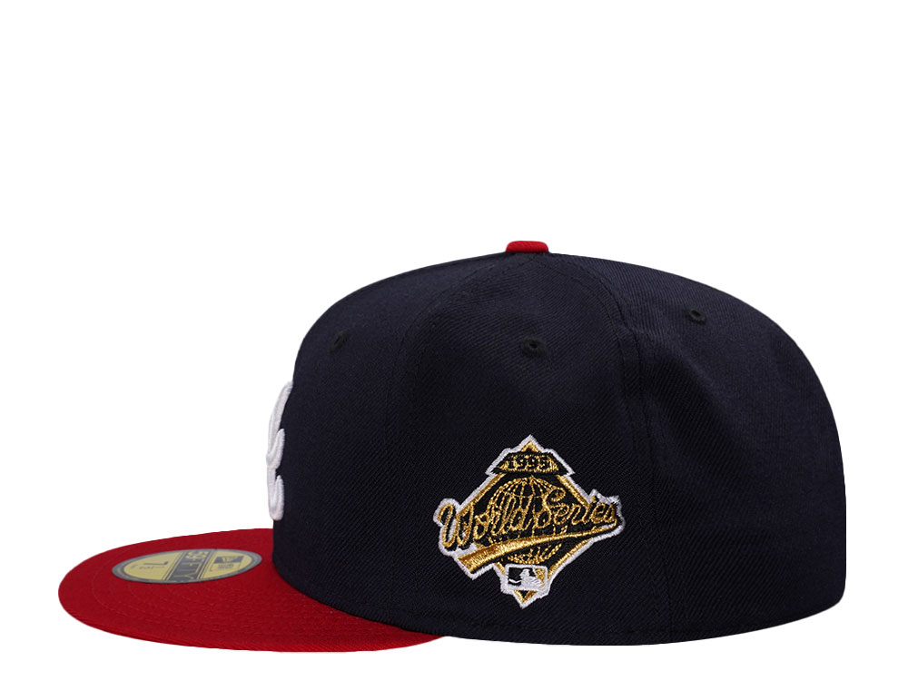 New Era Atlanta Braves World Series 1995 Wool Two Tone Edition 59Fifty Fitted Gorra