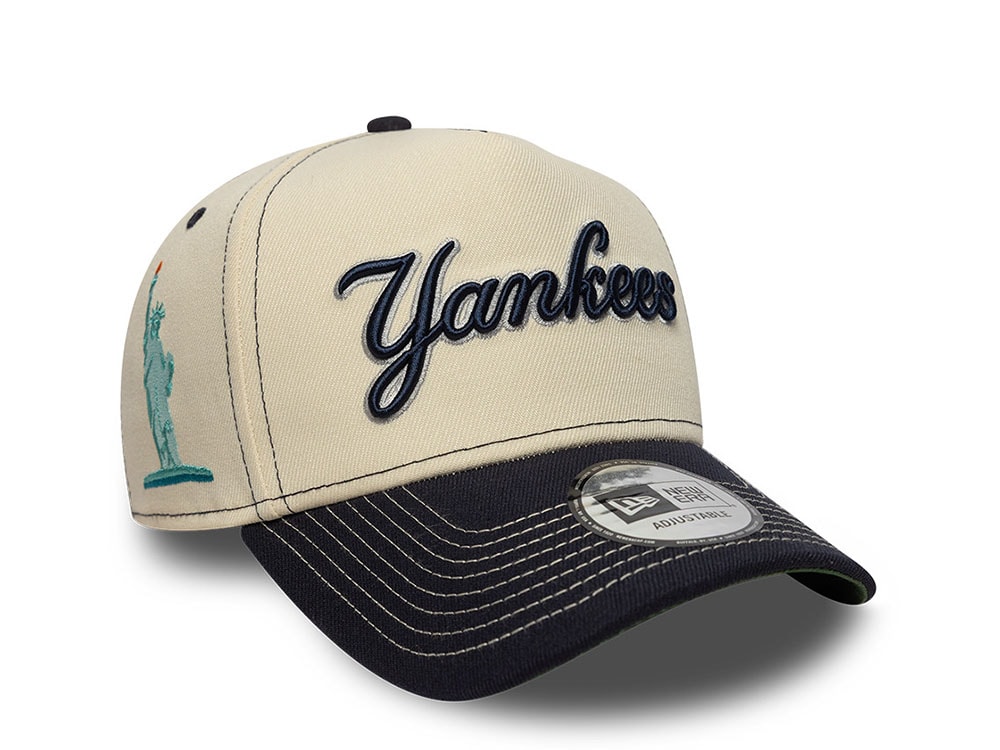 New Era New York Yankees City Icon 9Forty E Frame Snapback Gorra