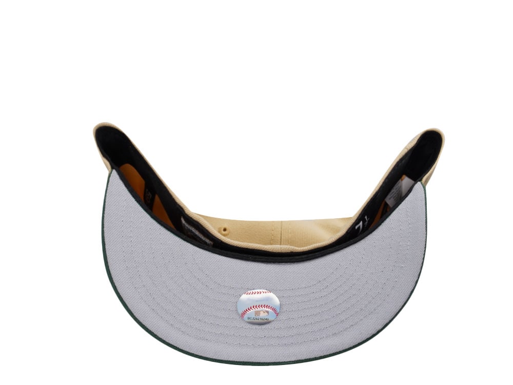 New Era Miami Marlins Stadium Patch Vegas Two Tone Metallic Edition 59Fifty Fitted Gorra