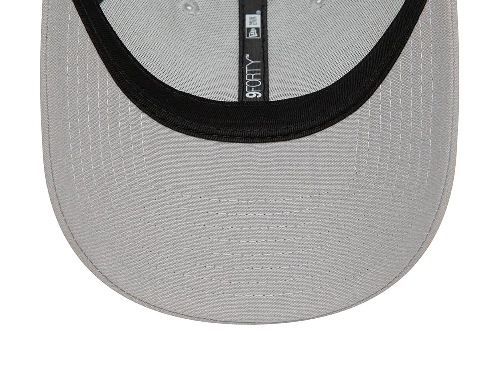 New Era AC Milan Gray Seasonal Pop 9Forty Strapback Gorra