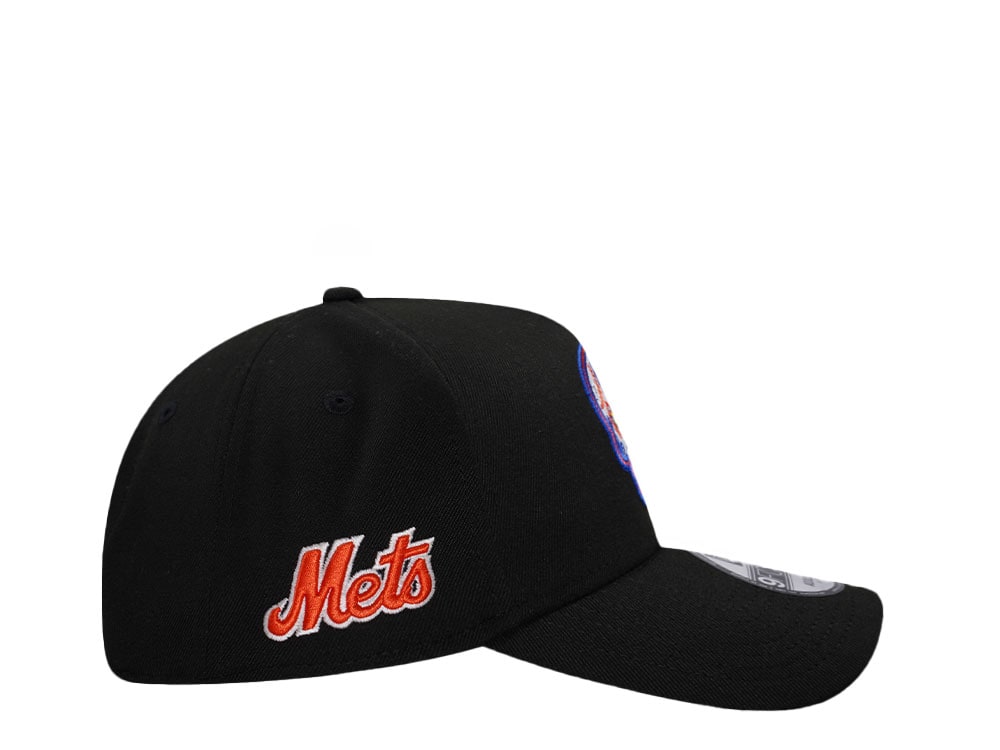 New Era New York Mets Skull Black Classic Edition 9Forty A Frame Snapback Gorra