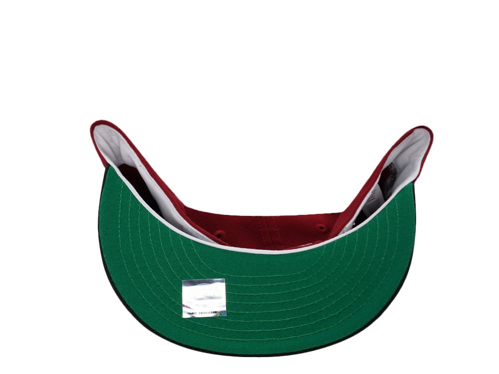 New Era Dayton Dragons 20th Anniversary Maroon Two Tone Edition 59Fifty Fitted Gorra