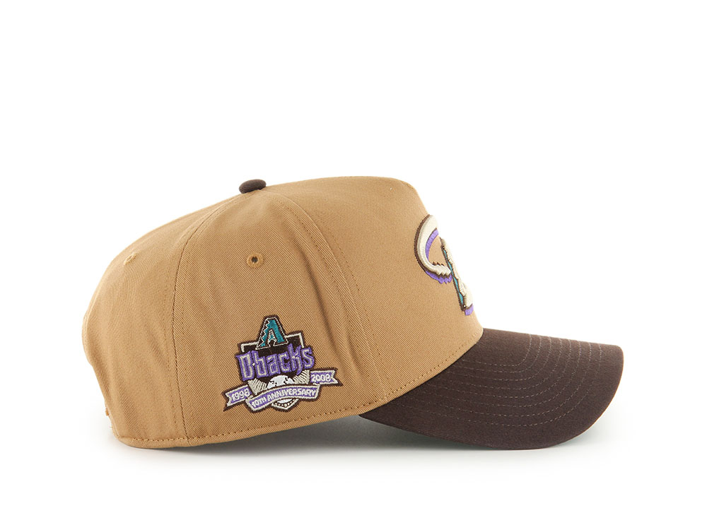 47Brand Arizona Diamondbacks Cooperstown Camel Edition MVP Snapback Gorra