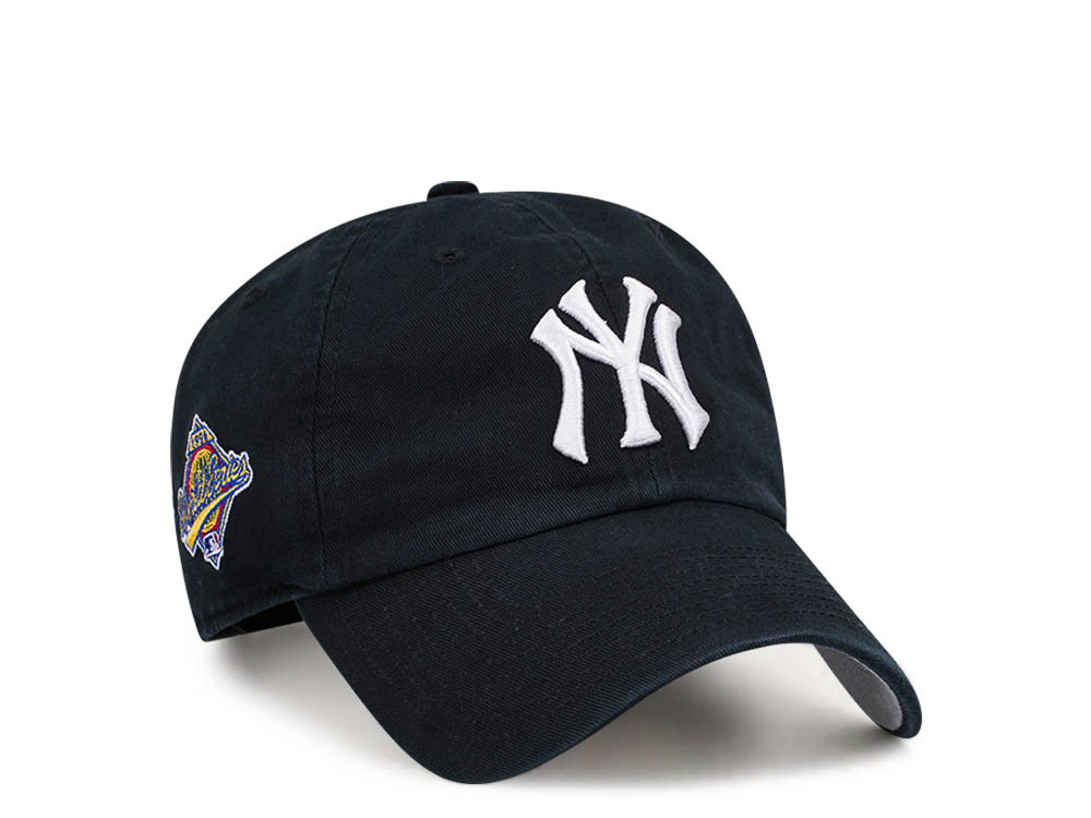 47Brand New York Yankees World Series 1996 Black Clean Up Strapback Gorra