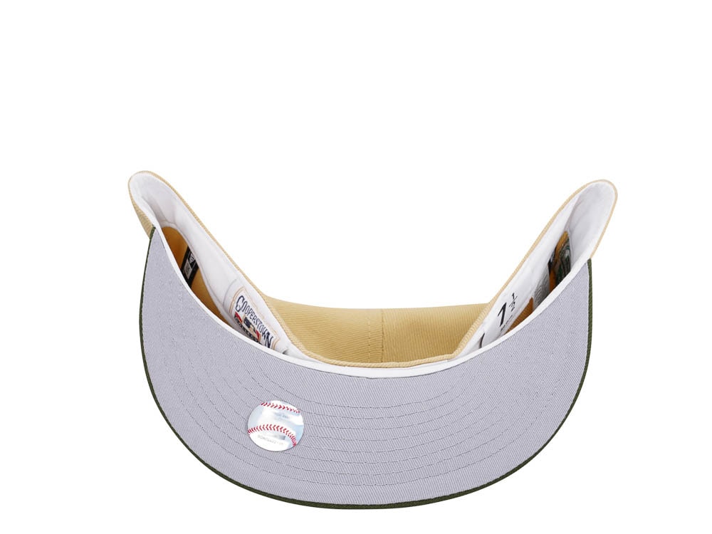 New Era Houston Astros 50th Anniversary Vegas Gold Prime Two Tone Edition 59Fifty Fitted Gorra
