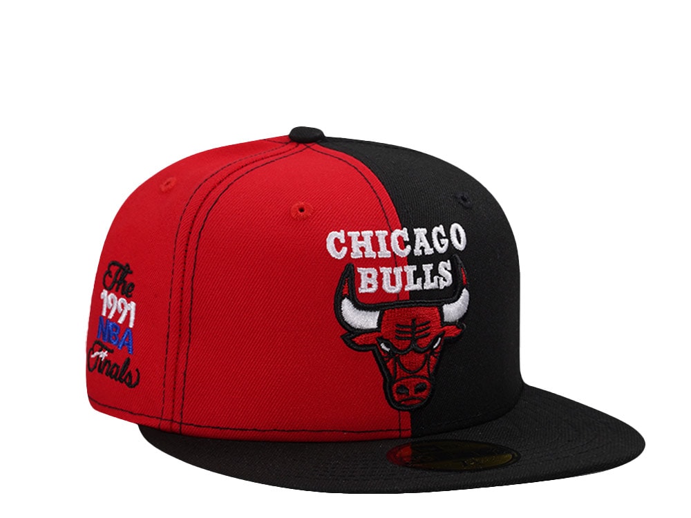 New Era Chicago Bulls NBA Finals 1991 Split Edition 59Fifty Fitted Gorra
