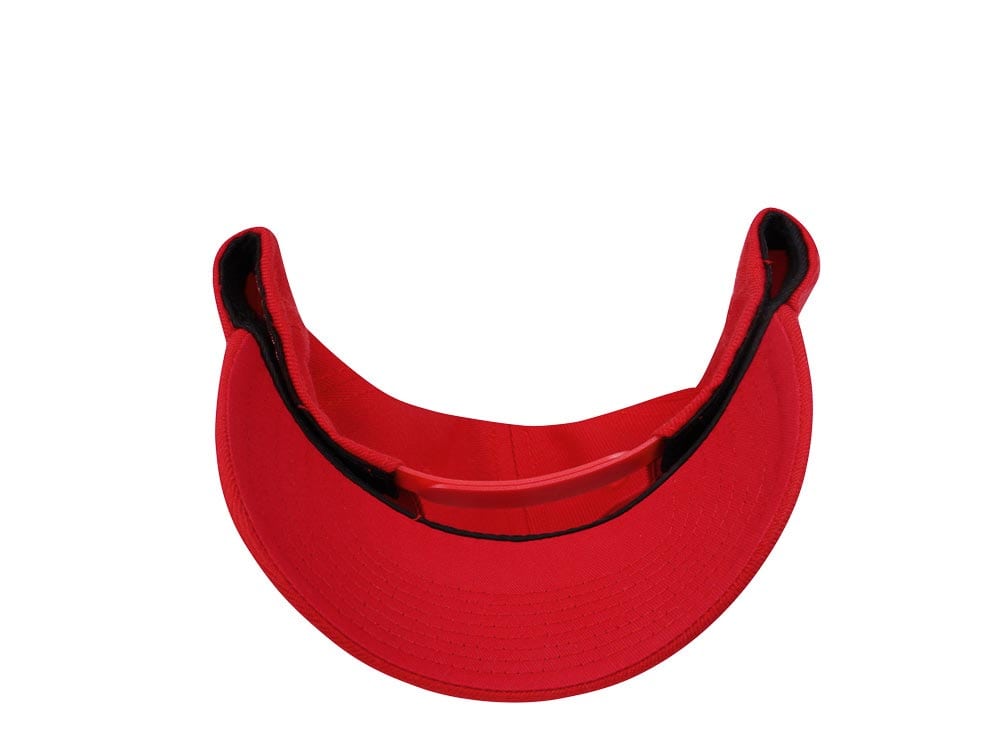 American Needle Washington Capitals Red Stadium Curved Snapback Gorra