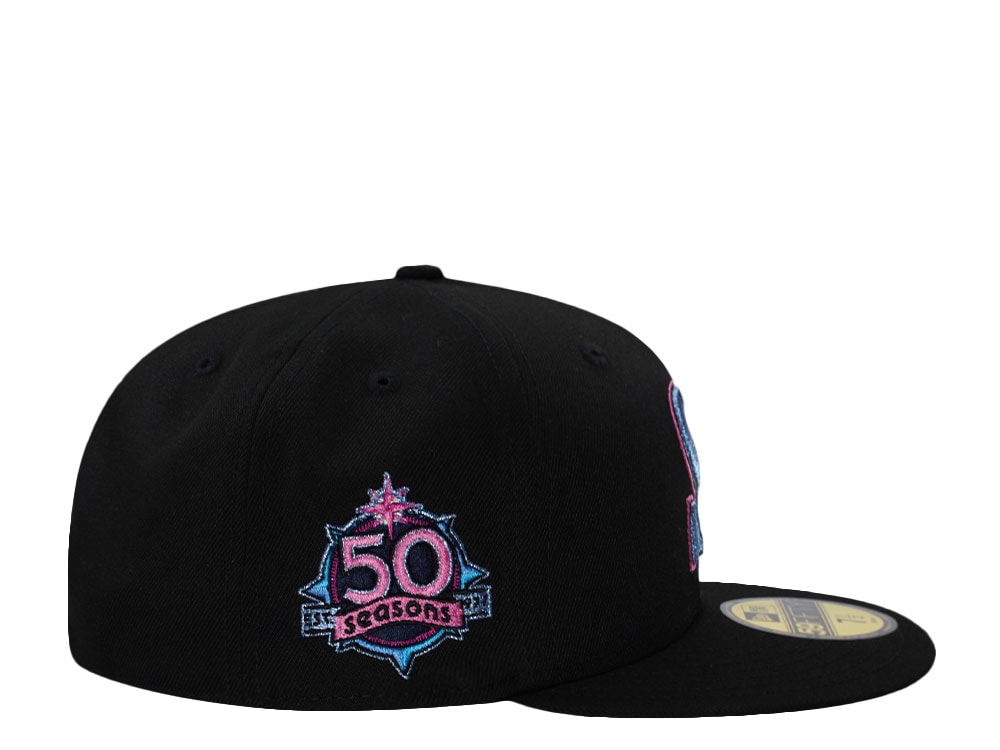 New Era Seattle Mariners 50 Seasons Black Prime Edition 59Fifty Fitted Gorra