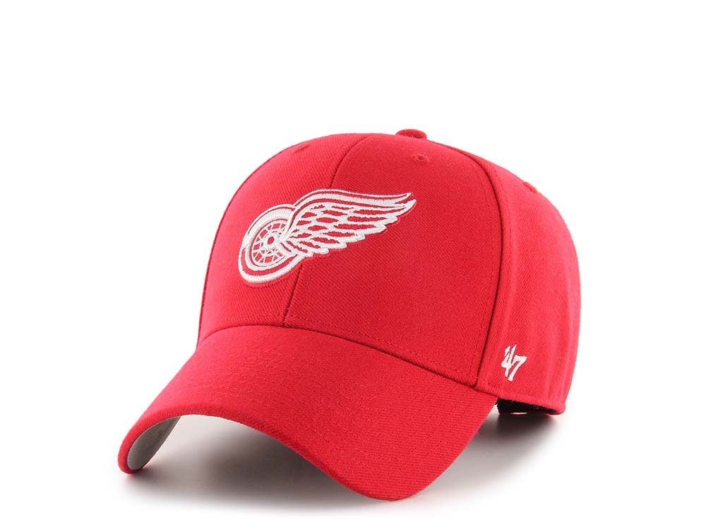 47Brand Detroit Redwings Classic Red Strapback Gorra