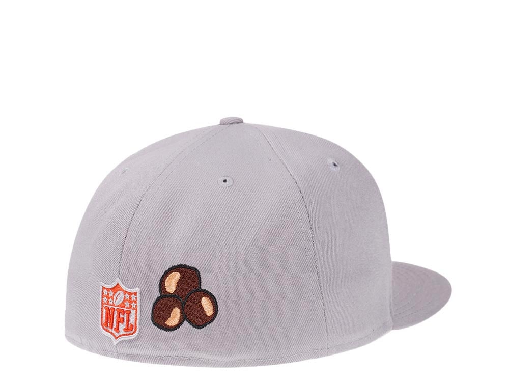 New Era Cleveland Browns City Icons Grey Edition 59Fifty Fitted Gorra