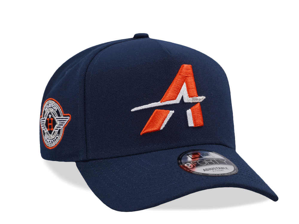 New Era Houston Astros Spacecity Navy Prime Edition 9Forty A Frame Snapback Gorra