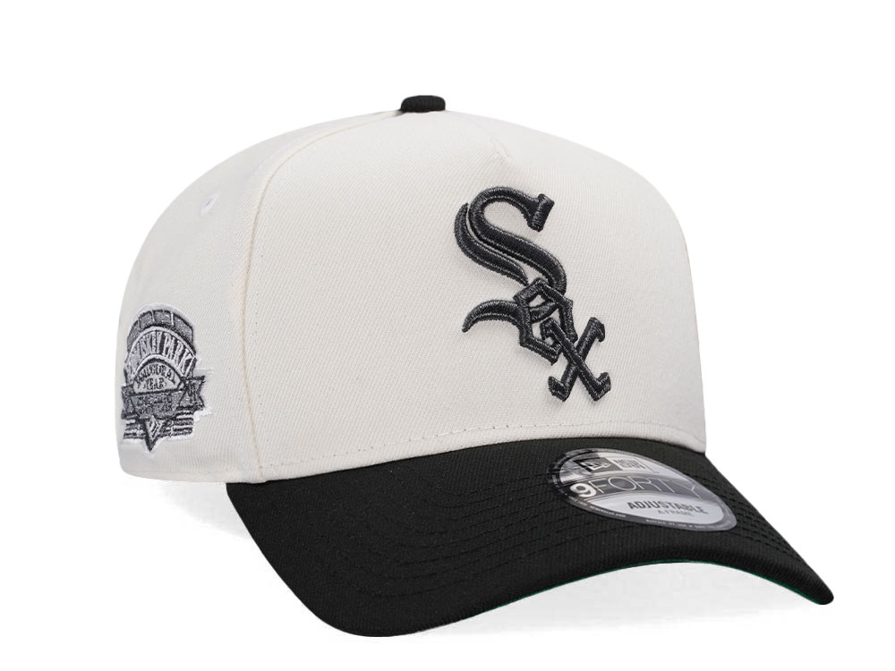 New Era Chicago White Sox Inaugural Year 1991 Chrome Two Tone 9Forty A Frame Snapback Gorra