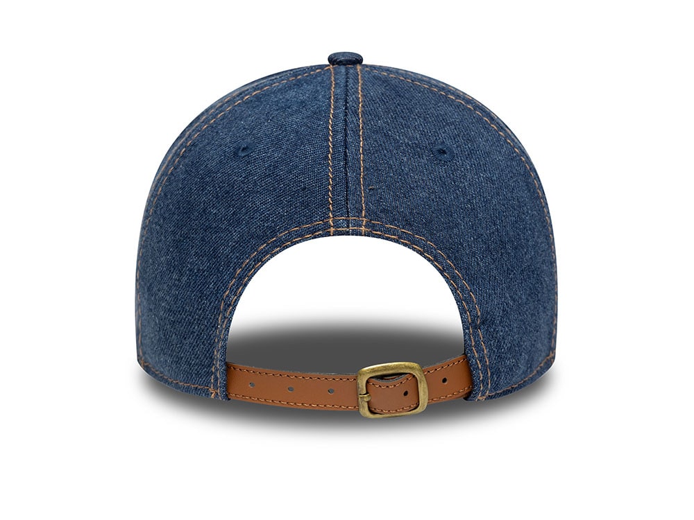 New Era New York Yankees Denim Distress Navy 9Twenty Strapback Gorra