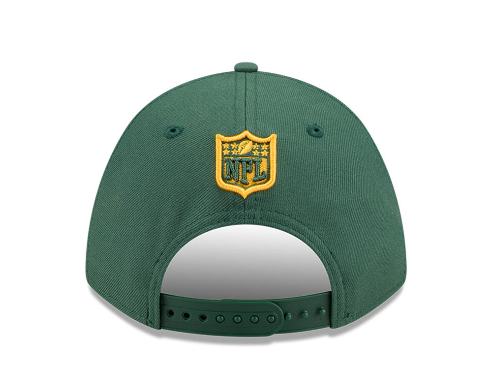 New Era Green Bay Packers NFL Team 9Forty M Crown Snapback Gorra
