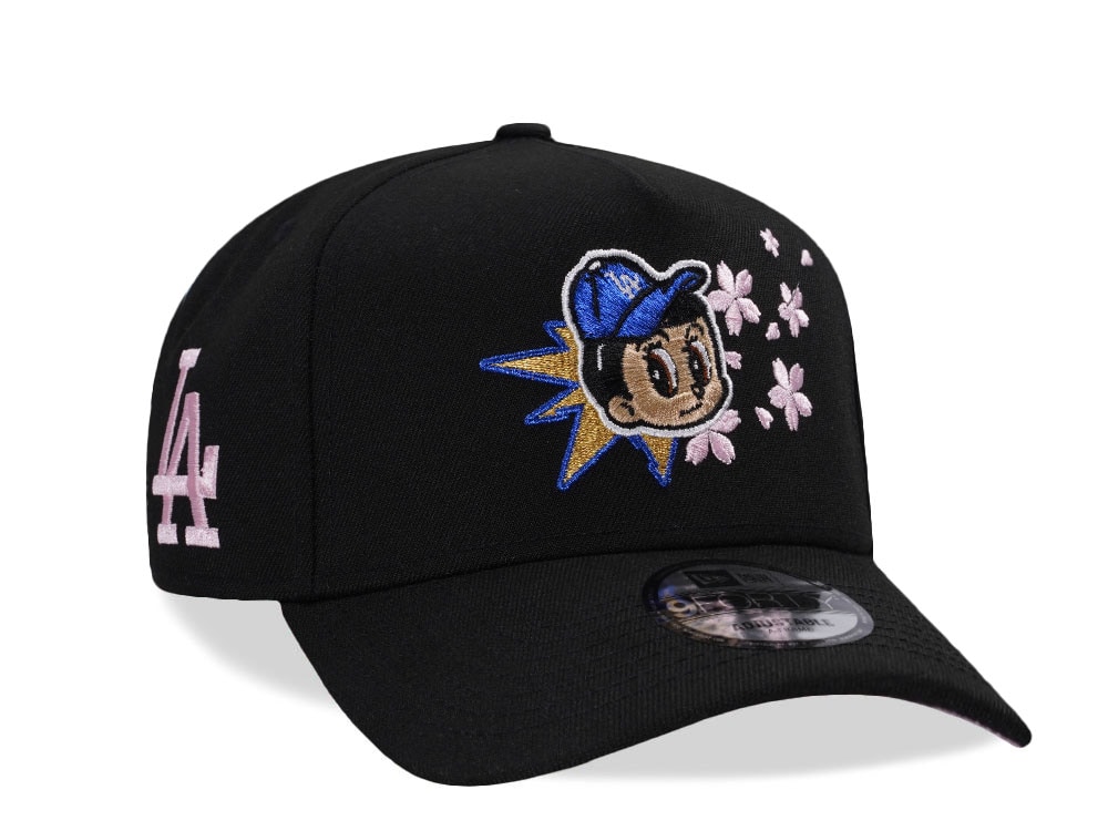 New Era Los Angeles Dodgers Othani Bloom Black Prime Edition 9Forty A Frame Snapback Gorra