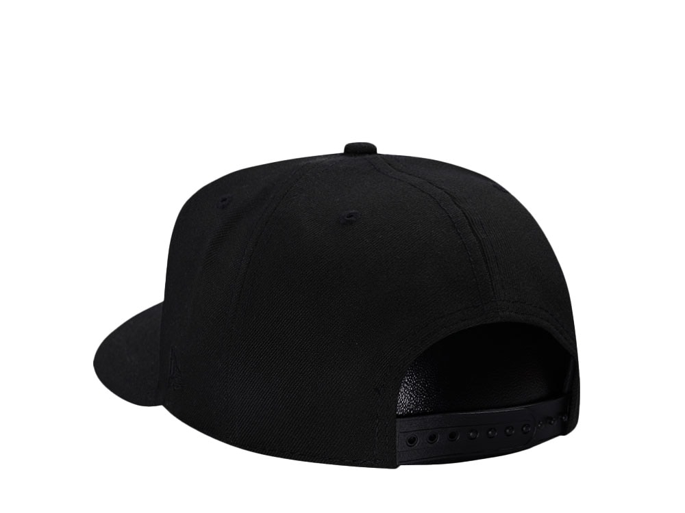 New Era New York Mets World Champions Black Throwback Edition A Frame 9Fifty Snapback Gorra