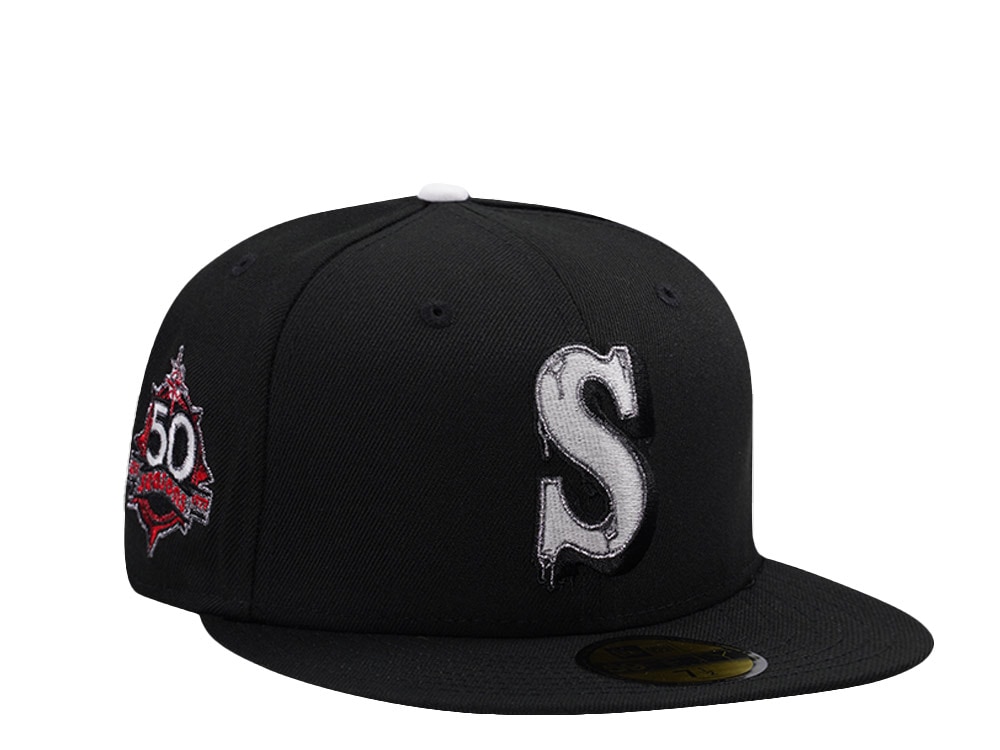 New Era Seattle Mariners 50th Anniversary Horror Edition 59Fifty Fitted Gorra