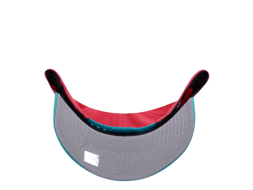 New Era Miami Heat Coral Two Tone Edition 9Forty A Frame Snapback Gorra