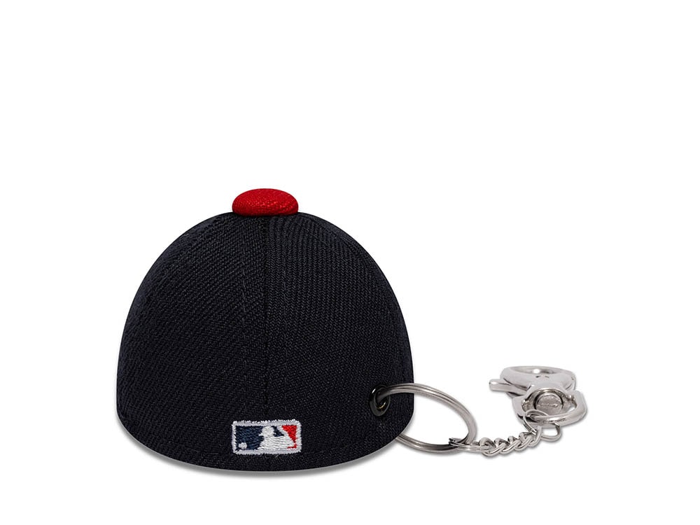New Era Atlanta Braves Mini Gorra Keychain