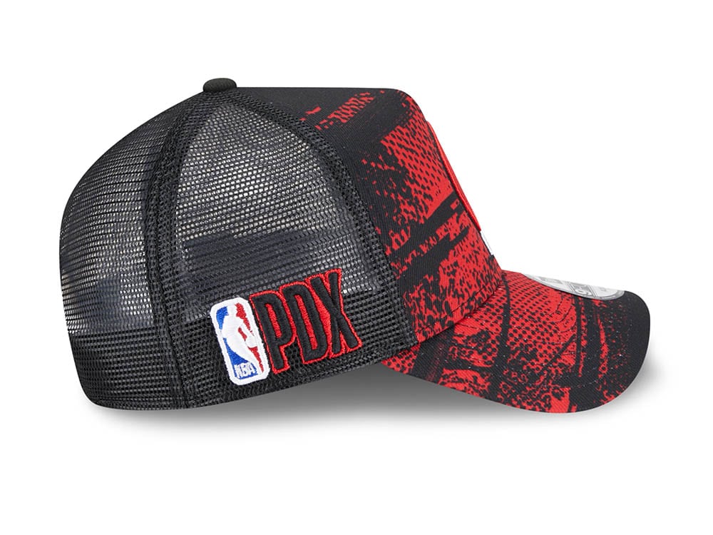 New Era Portland Trail Blazers NBA Tip Off 2024 Trucker 9Forty A Frame Snapback Gorra