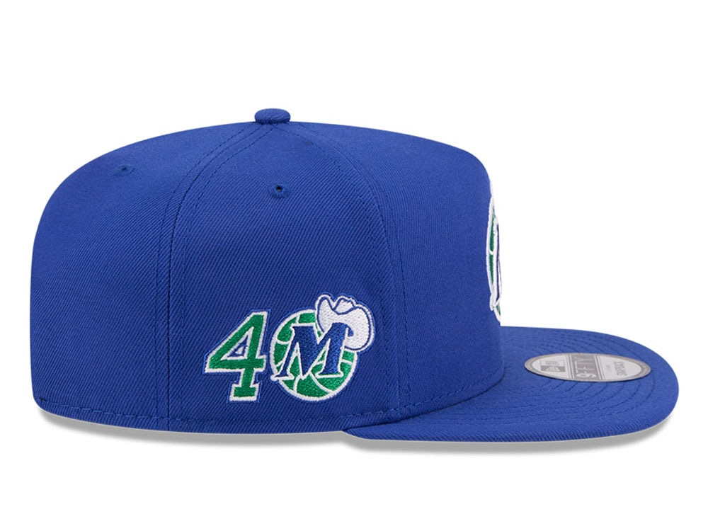 New Era Dallas Mavericks 40th Anniversary HWC Edition 9Fifty A Frame Snapback Gorra