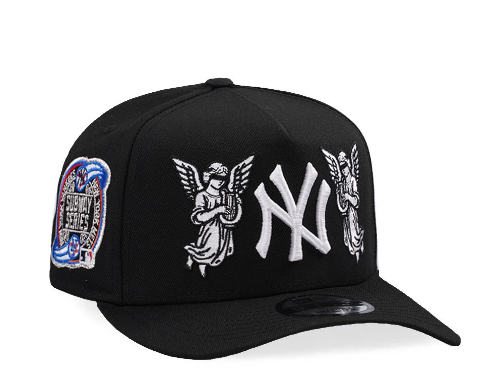 New Era New York Yankees Subway Series Angel Black Prime Edition 9Fifty A Frame Snapback Gorra