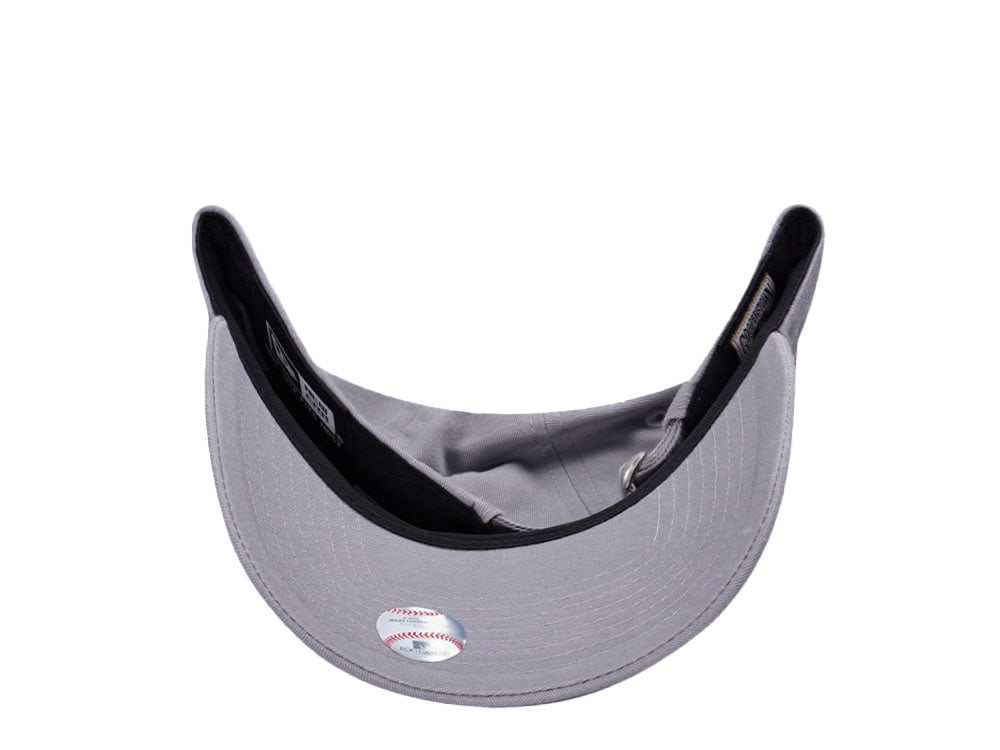 New Era Seattle Mariners 35th Anniversary Pink Glow Gray Edition 9Twenty Strapback Gorra