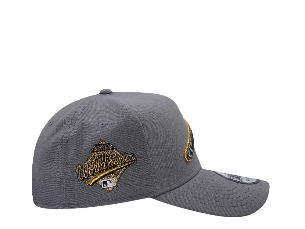 New Era Atlanta Braves World Series 1995 Gray Edition 9Forty A Frame Snapback Gorra