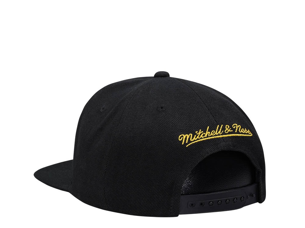 Mitchell & Ness New York Knicks NBA Black Side Jam Throwback Edition Snapback Gorra