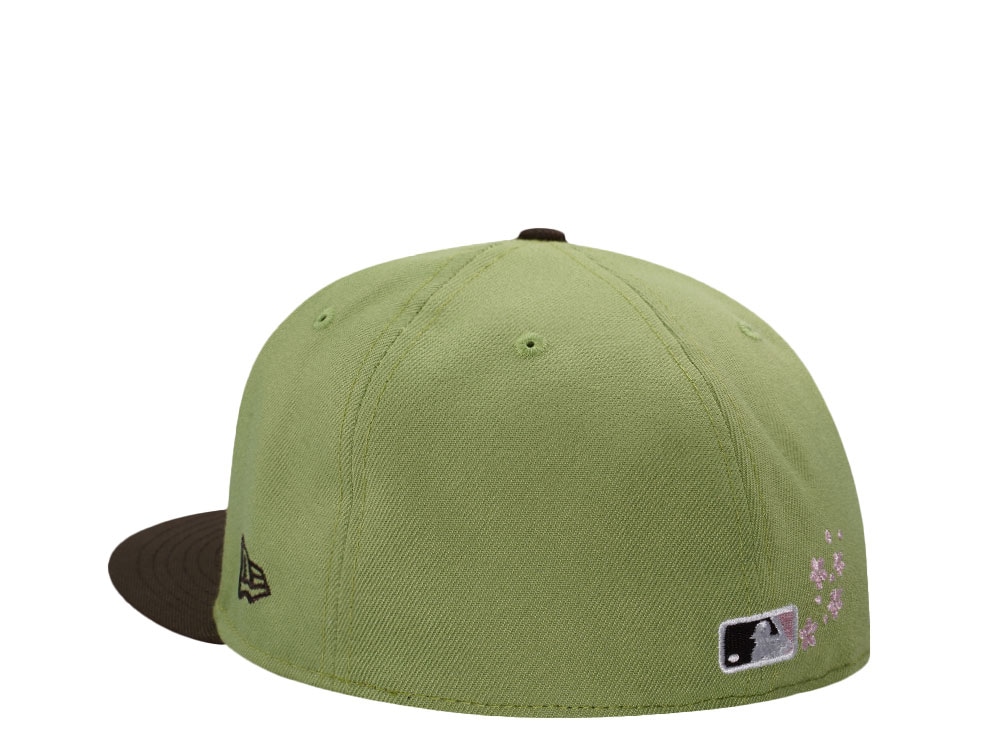 New Era Los Angeles Dodgers Tokyo Series 2025 Matcha Two Tone Edition 59Fifty Fitted Gorra