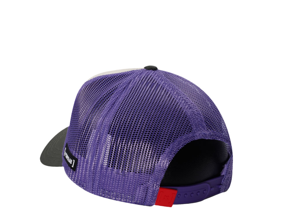 Capslab Kung Fu Panda Always Hungry Beige Trucker Snapback Gorra