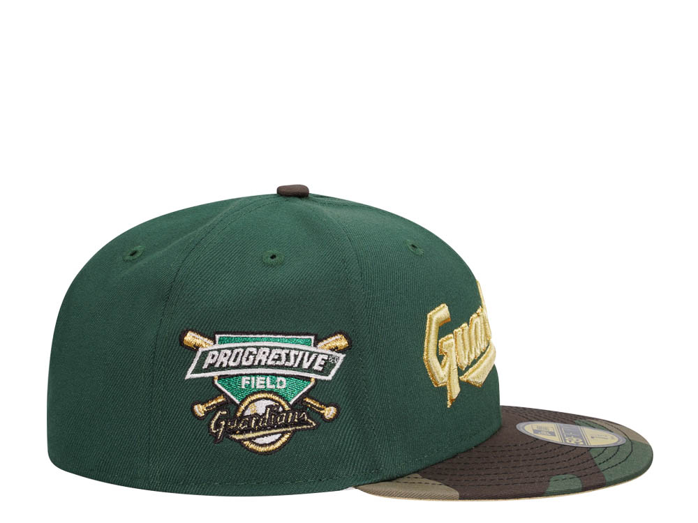 New Era Cleveland Guardians Progressive Field Camo Two Tone Edition 59Fifty Fitted Gorra