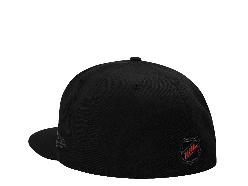 New Era Anaheim Ducks 10th Anniversary Blackout Prime Edition 59Fifty Fitted Gorra