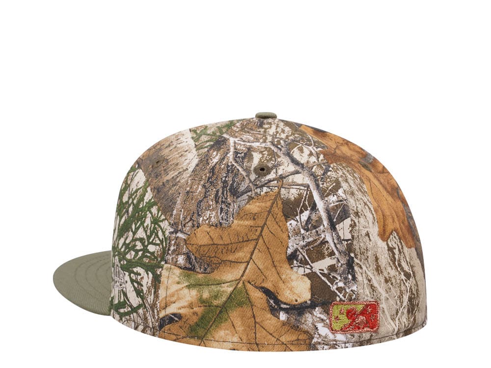 New Era Gwinnett Stripers Real Tree Fishing Two Tone Edition 59Fifty Fitted Gorra