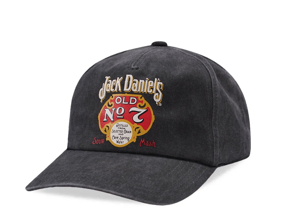American Needle Jack Daniels Walker Black Snapback Gorra