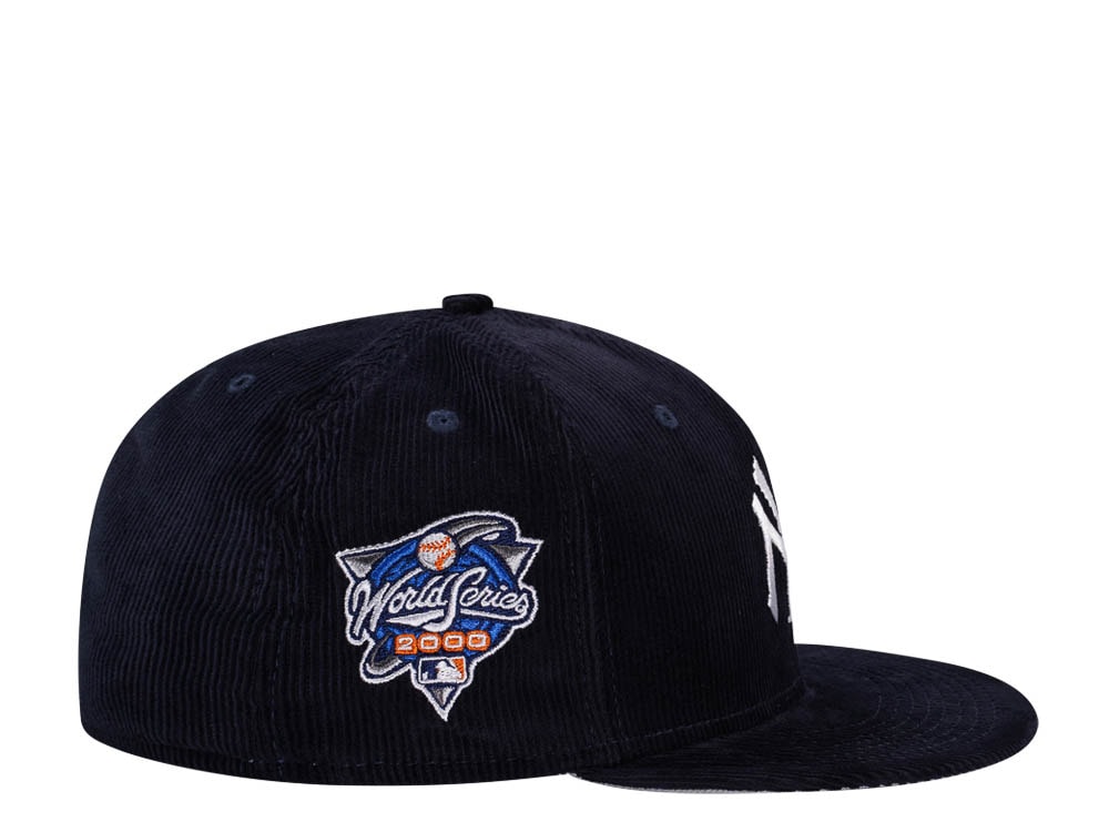 New Era New York Yankees World Series 2000 Throwback Cord Edition 59Fifty Fitted Gorra