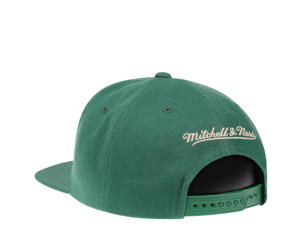 Mitchell & Ness Milwaukee Bucks NBA Embroidery Glitch Hardwood Classic Snapback Gorra