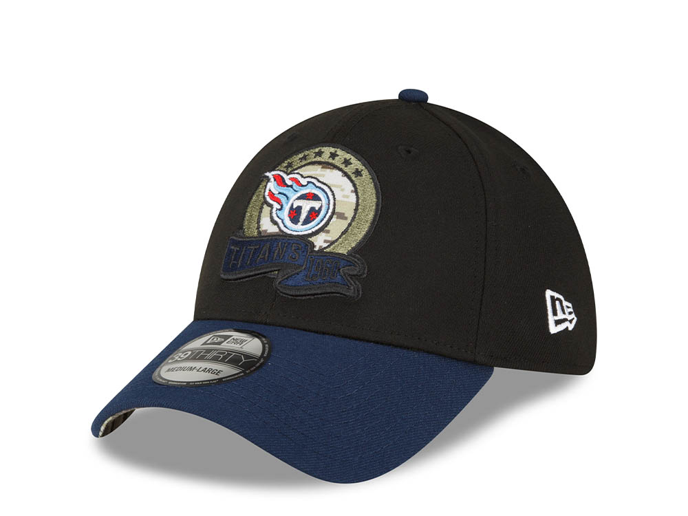 New Era Tennessee Titans Salute to Service 2022 39Thirty Stretch Gorra