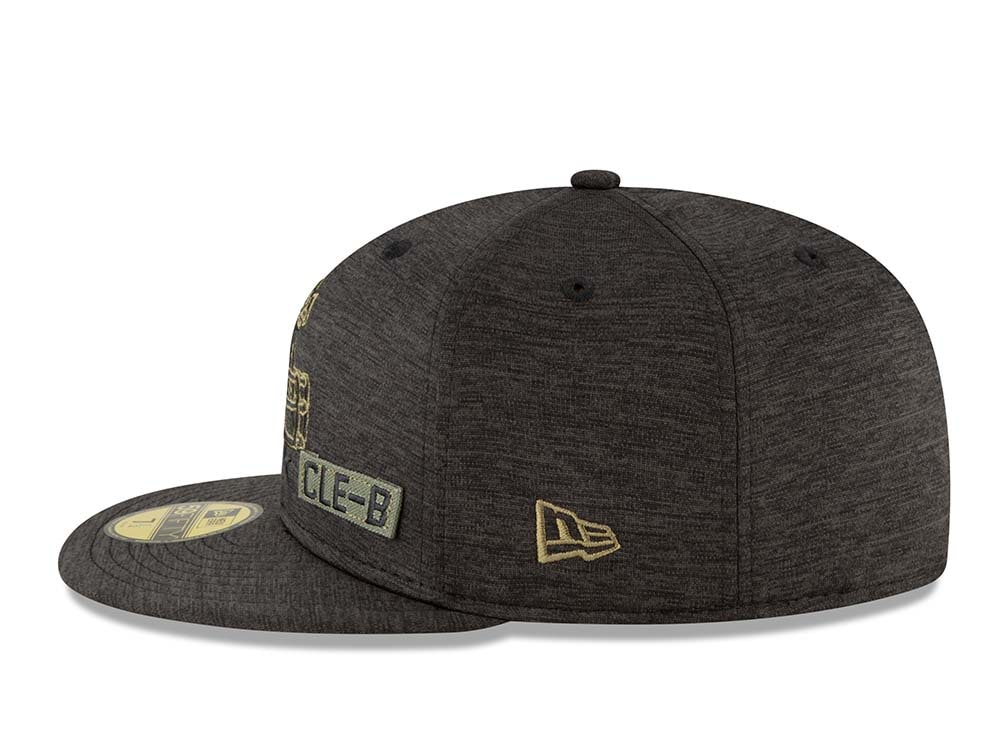 New Era Cleveland Browns Salute to Service 2020 Fitted 59Fifty Gorra